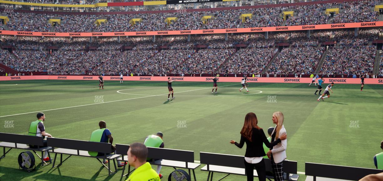 Northwest Stadium - Section 41 Seat View