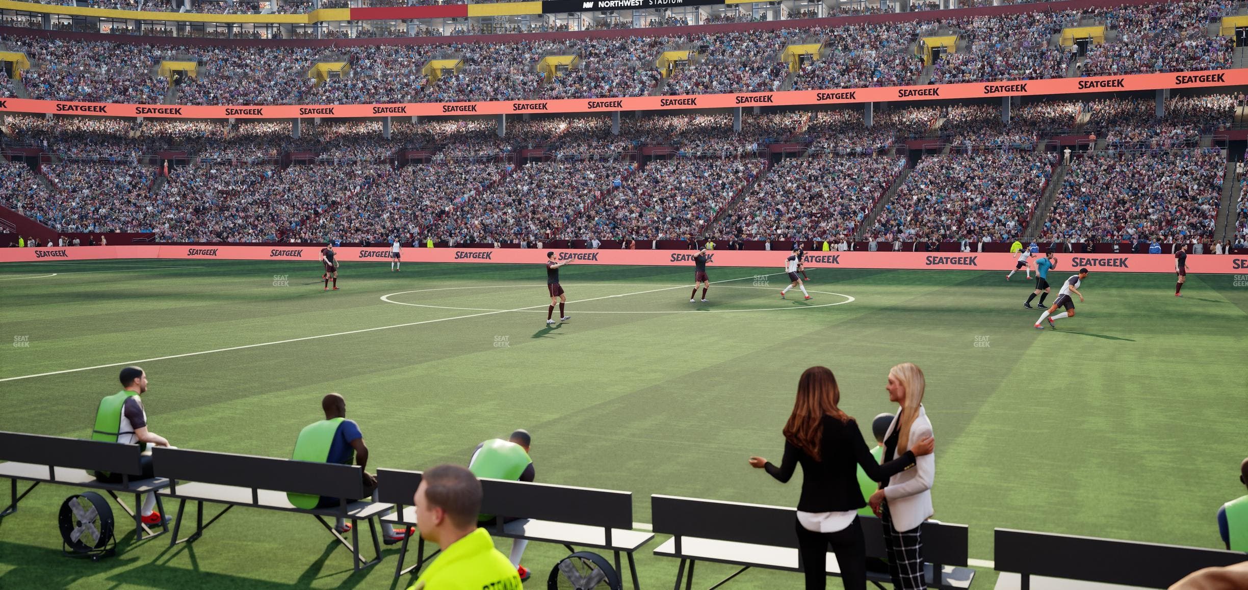 Northwest Stadium - Section 41 Seat View