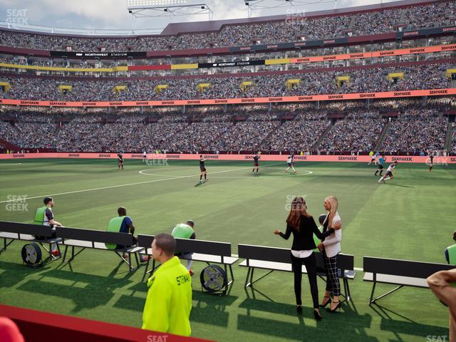 Northwest Stadium - Section 41 Seat View Northwest Stadium - Section 41 Seat View