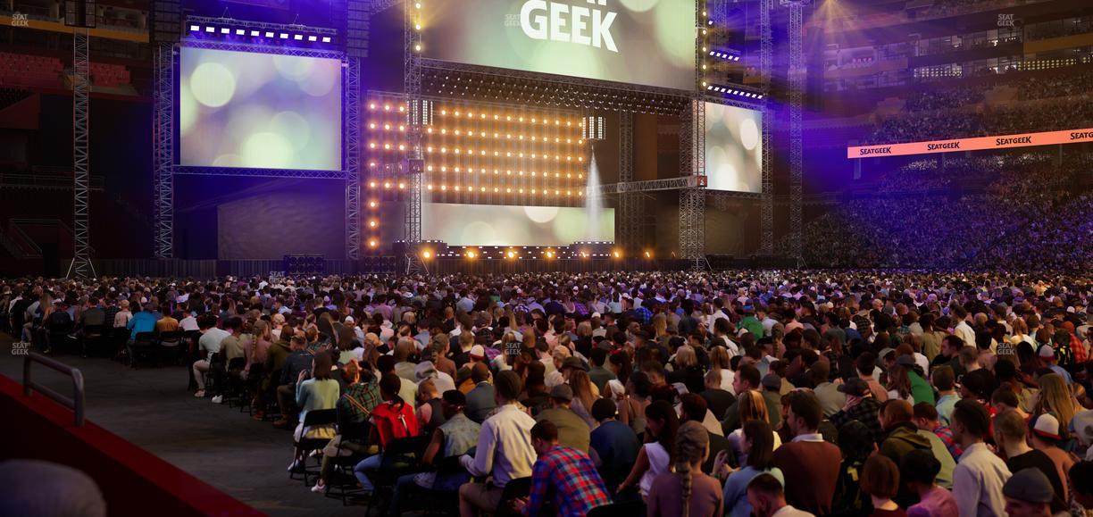 Northwest Stadium - Section 41 Seat View