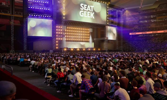 Northwest Stadium - Section 41 Seat View