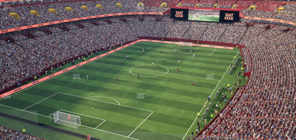 Northwest Stadium - Section 410 Seat View