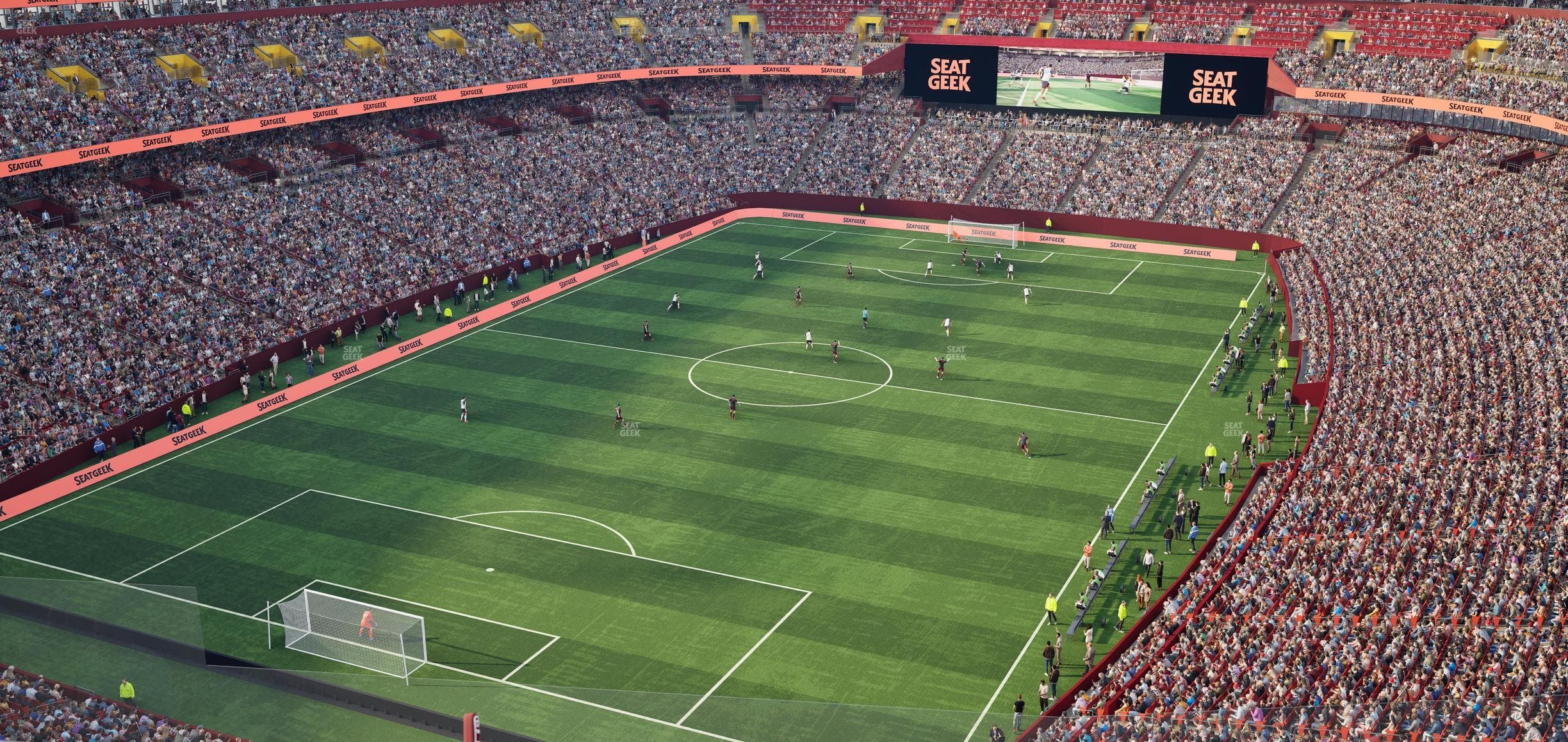 Northwest Stadium - Section 410 Seat View