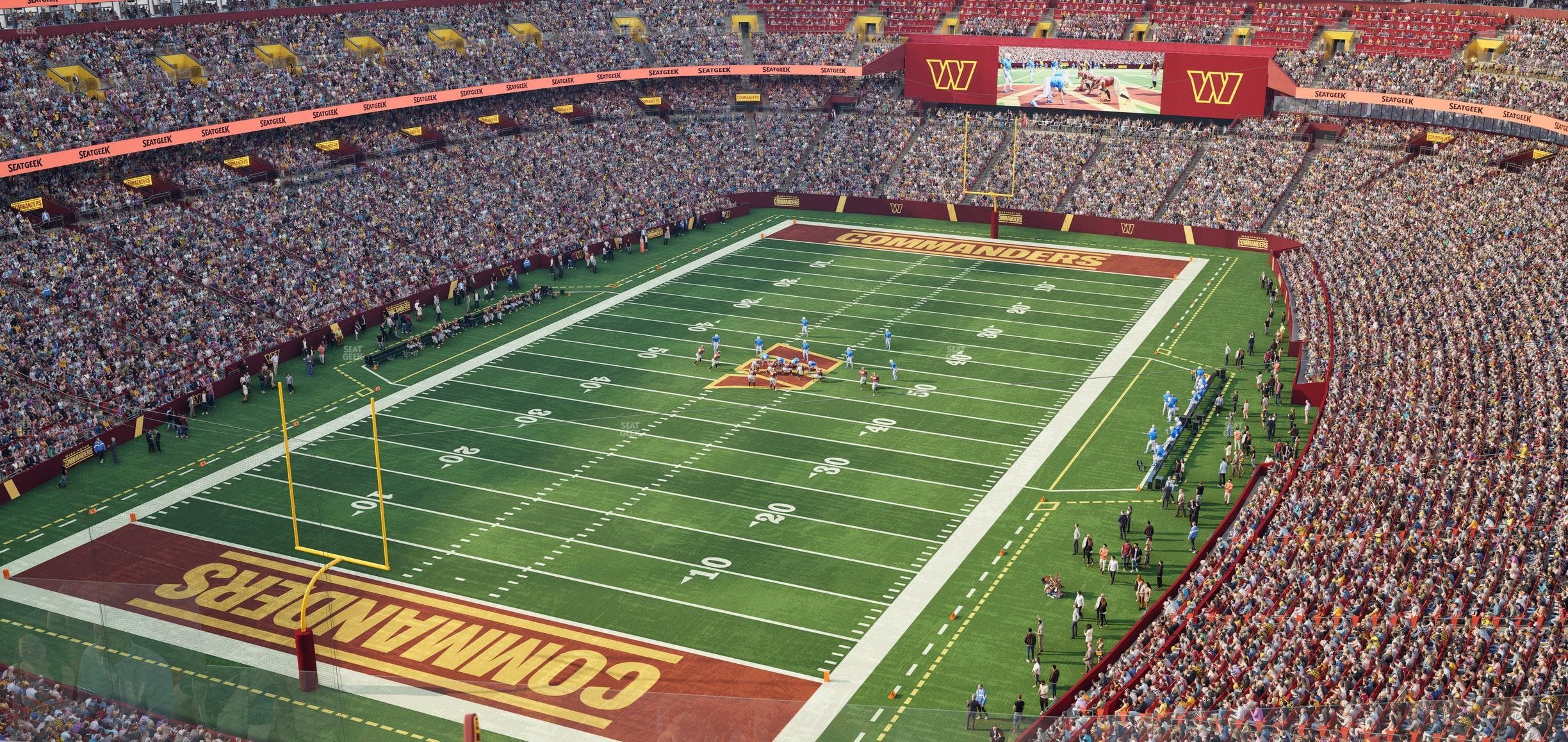 Northwest Stadium - Section 410 Seat View