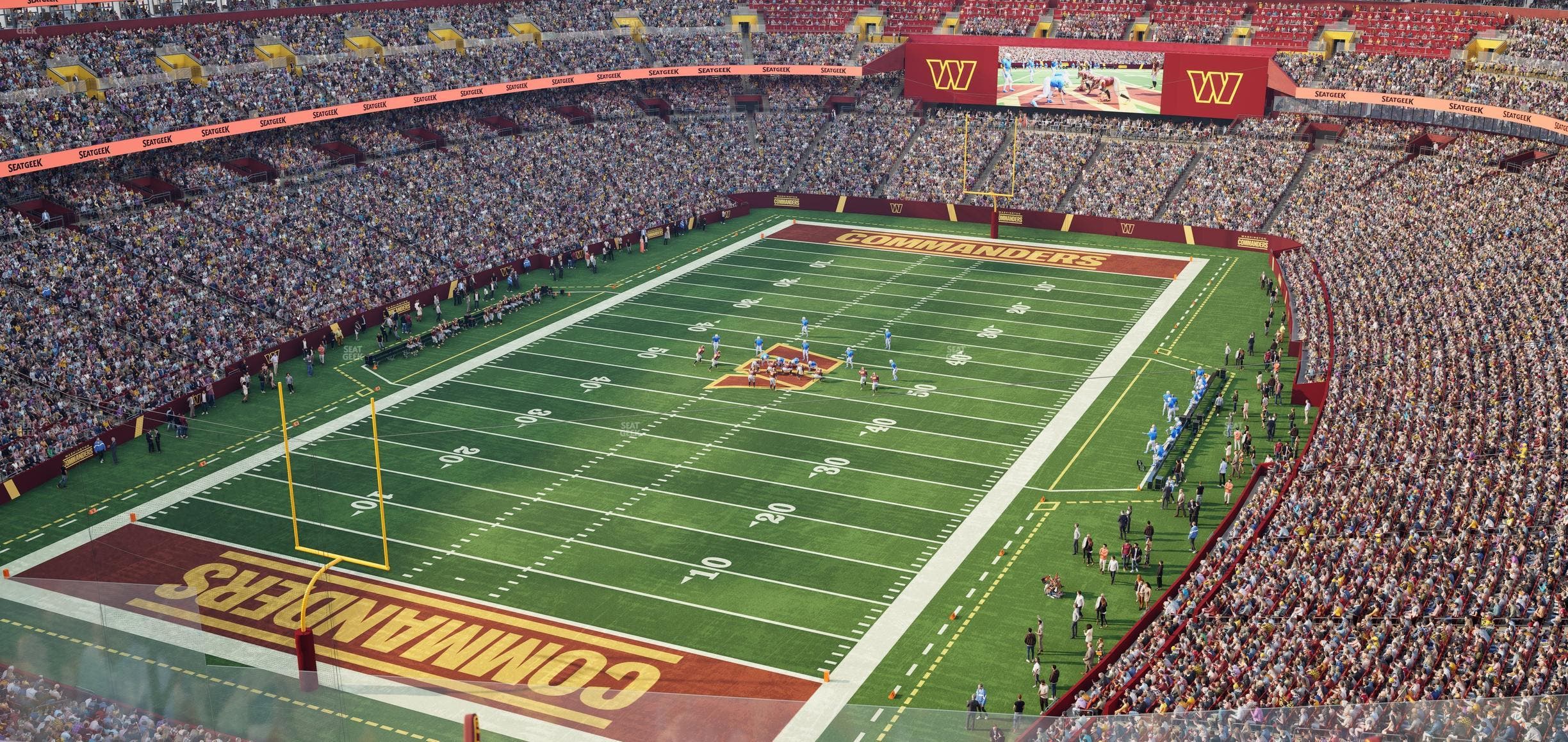 Northwest Stadium - Section 410 Seat View