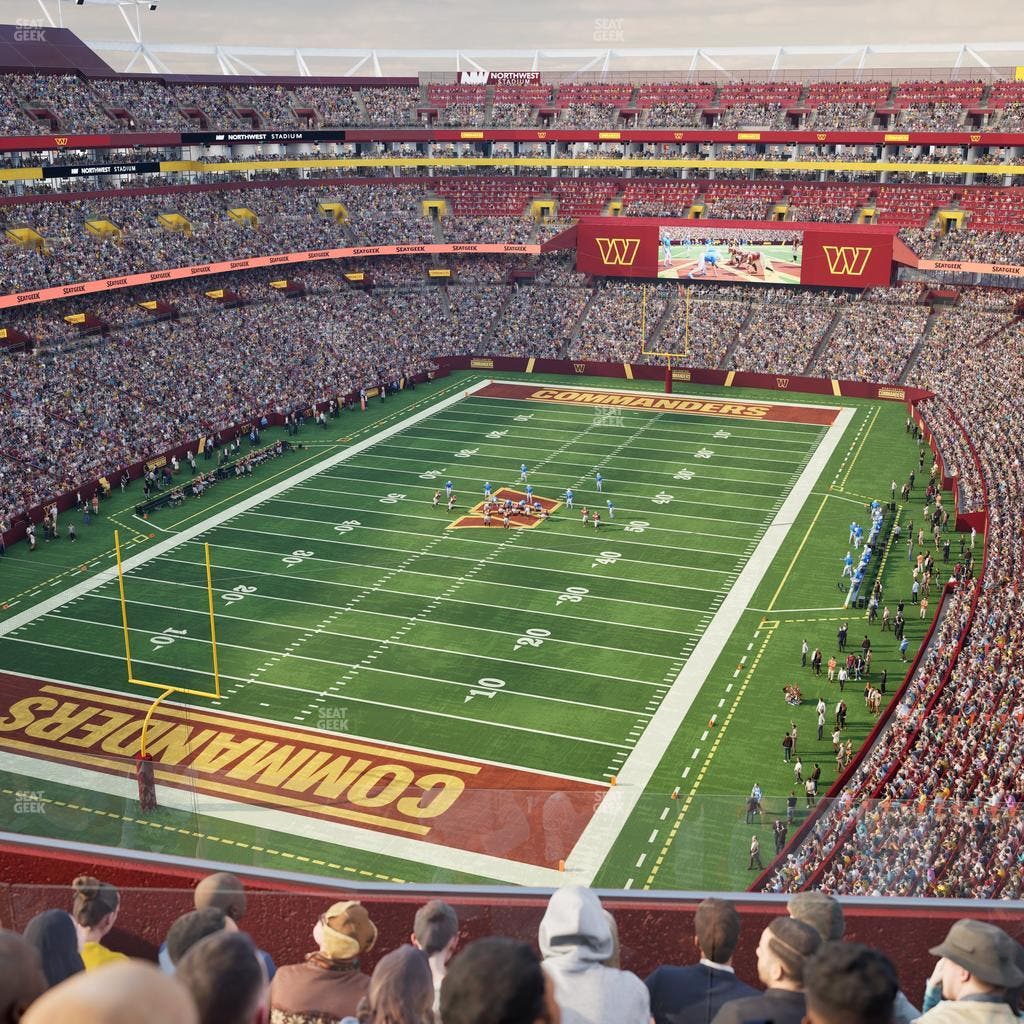 Northwest Stadium - Section 411 Seat View