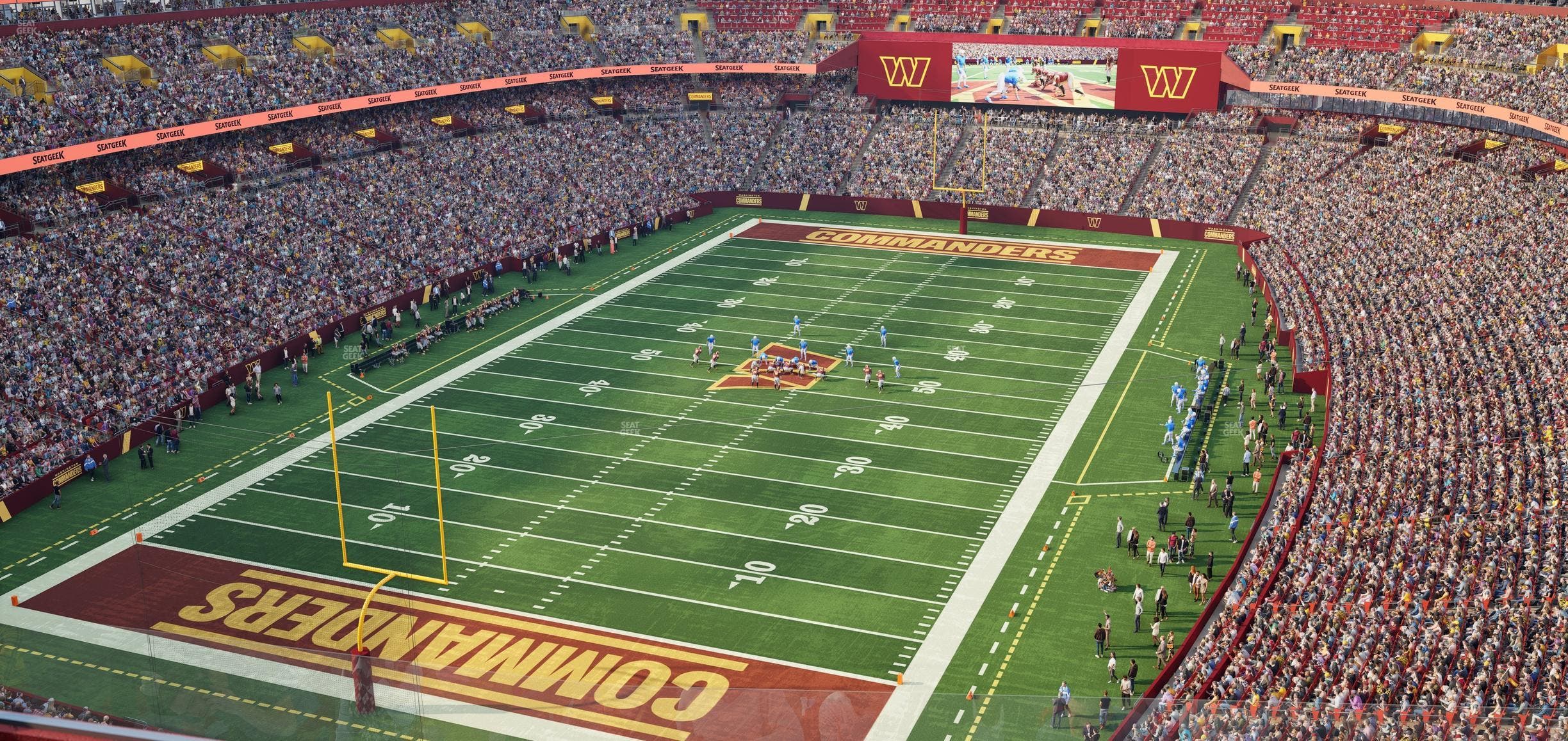 Northwest Stadium - Section 411 Seat View