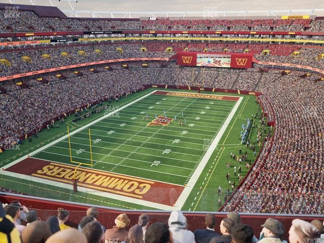 Northwest Stadium - Section 411 Seat View