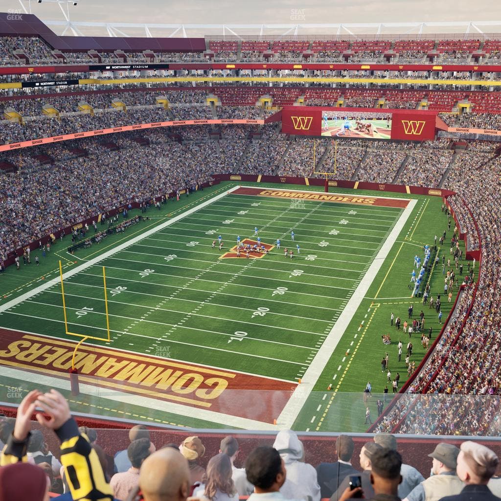 Northwest Stadium - Section 411 Seat View