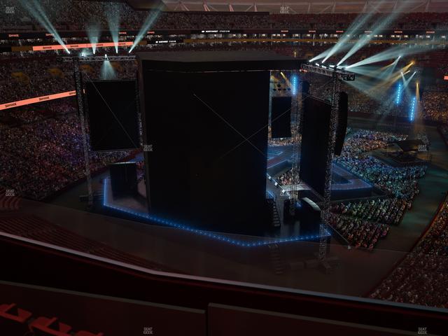 Northwest Stadium - Section 411 Seat View