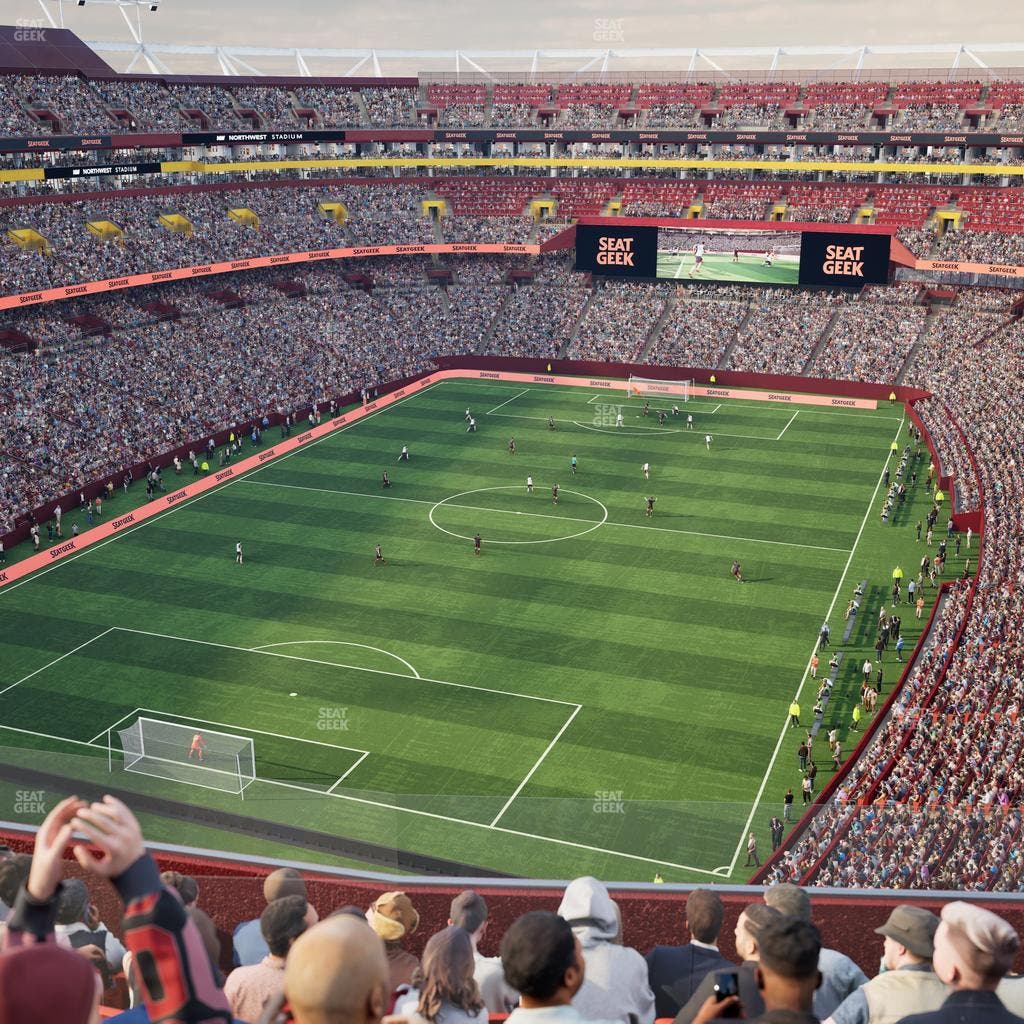 Northwest Stadium - Section 411 Seat View