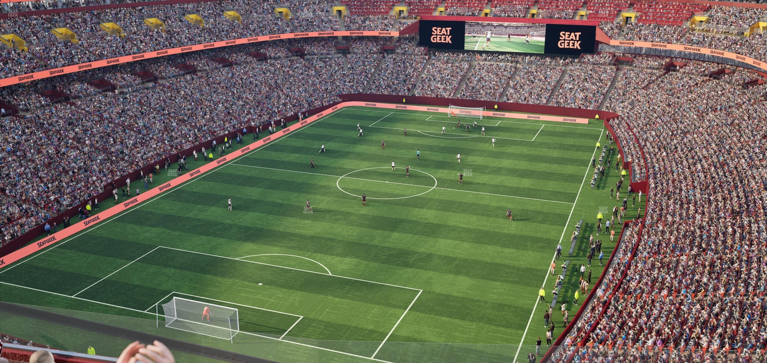 Northwest Stadium - Section 411 Seat View