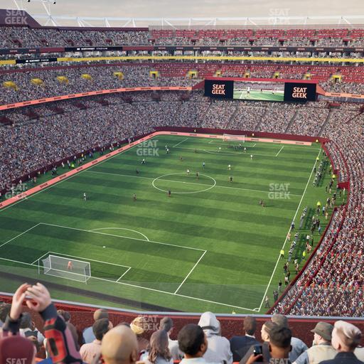 Northwest Stadium - Section 411 Seat View