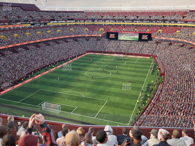 Northwest Stadium - Section 411 Seat View Northwest Stadium - Section 411 Seat View