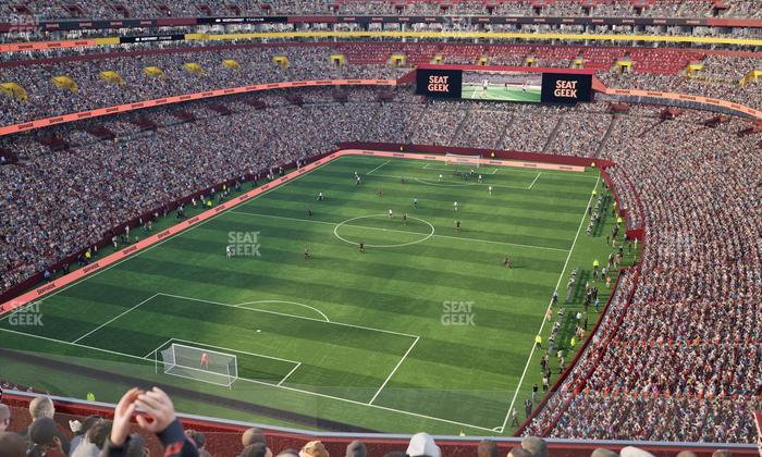 Northwest Stadium - Section 411 Seat View