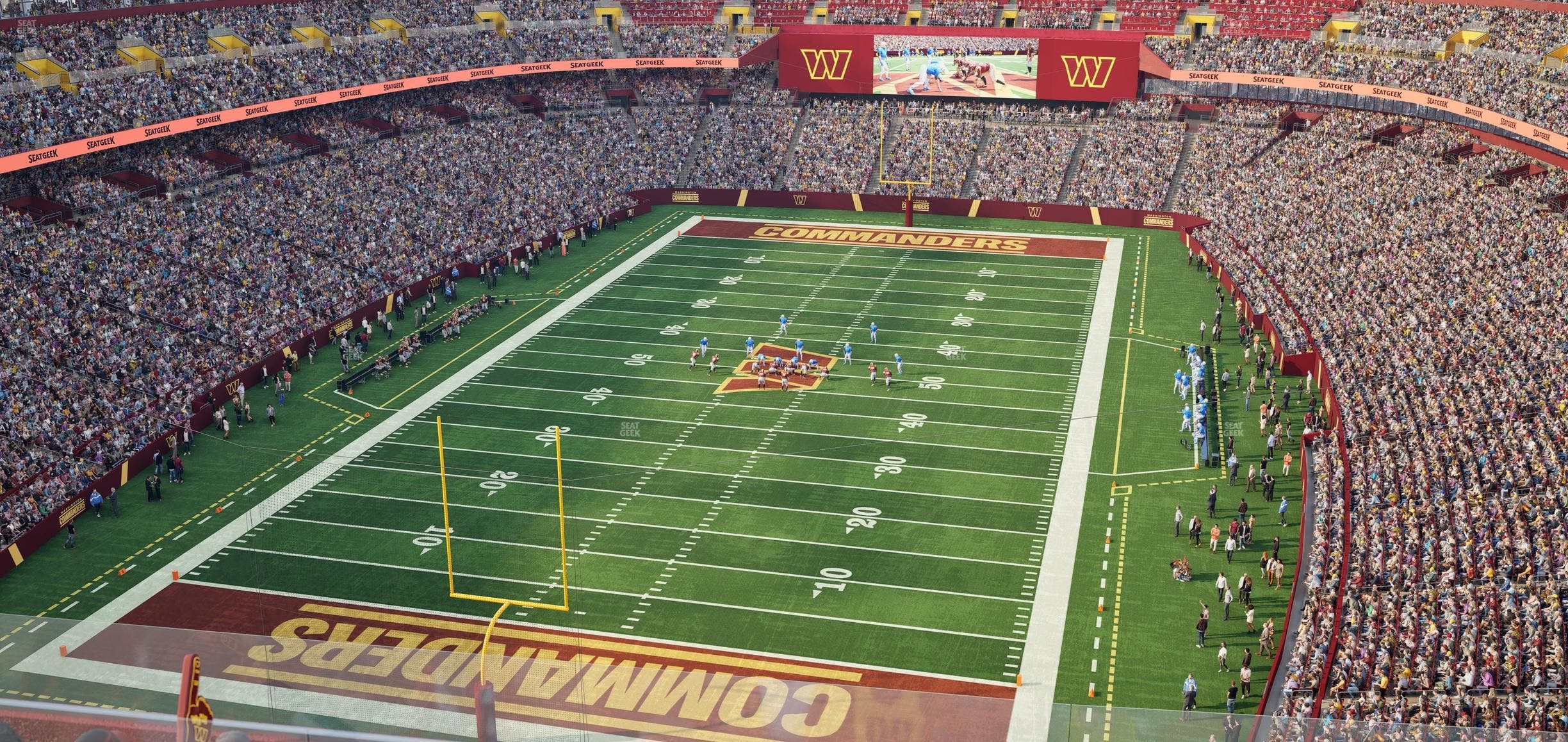 Northwest Stadium - Section 412 Seat View