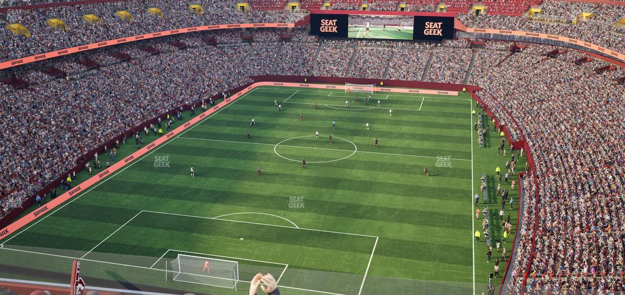 Northwest Stadium - Section 412 Seat View