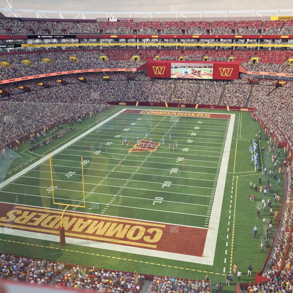 Northwest Stadium - Section 412 Seat View