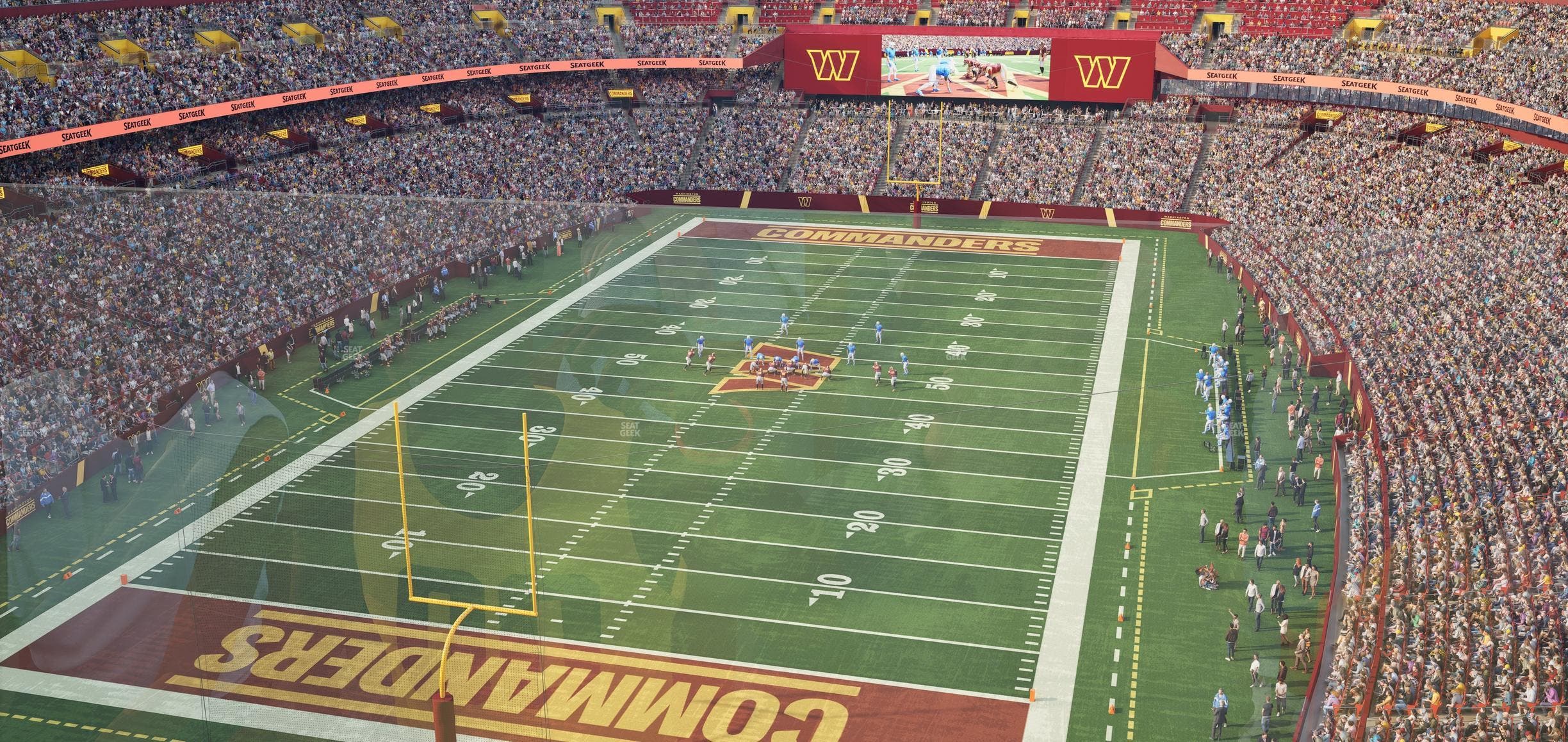 Northwest Stadium - Section 412 Seat View