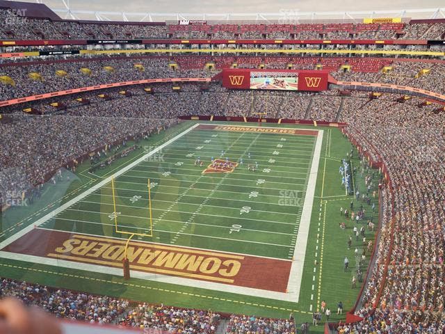 Northwest Stadium - Section 412 Seat View