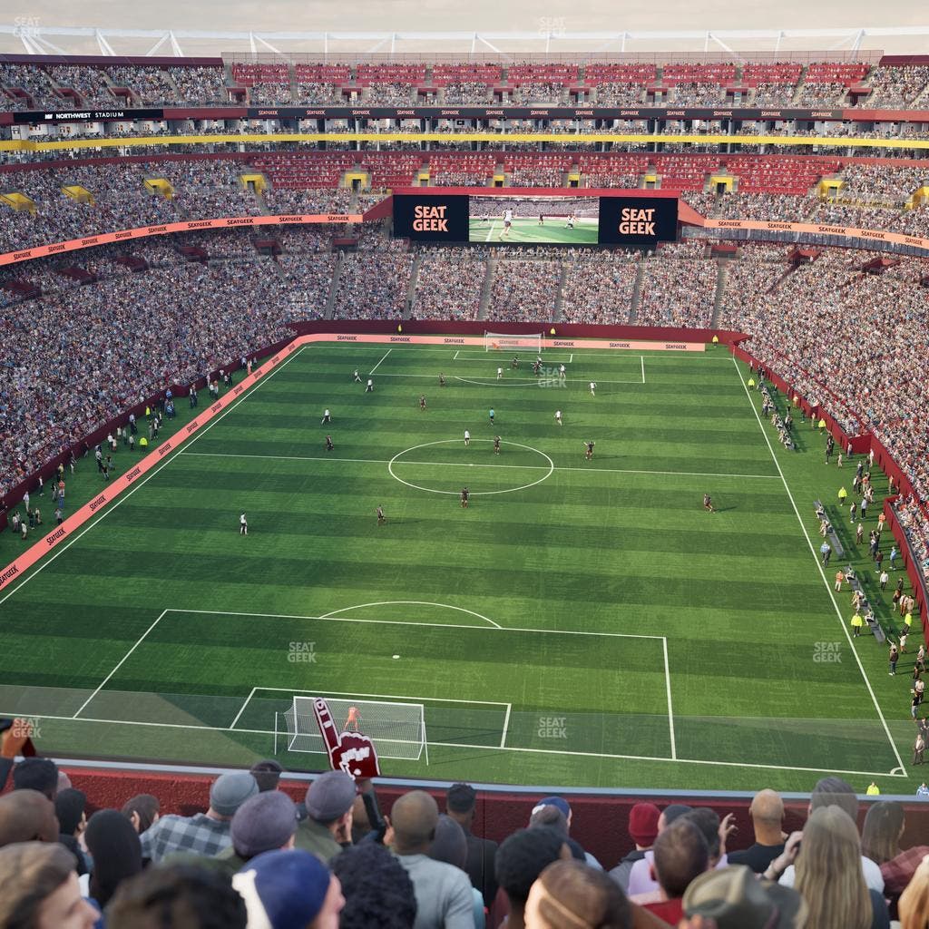 Northwest Stadium - Section 413 Seat View