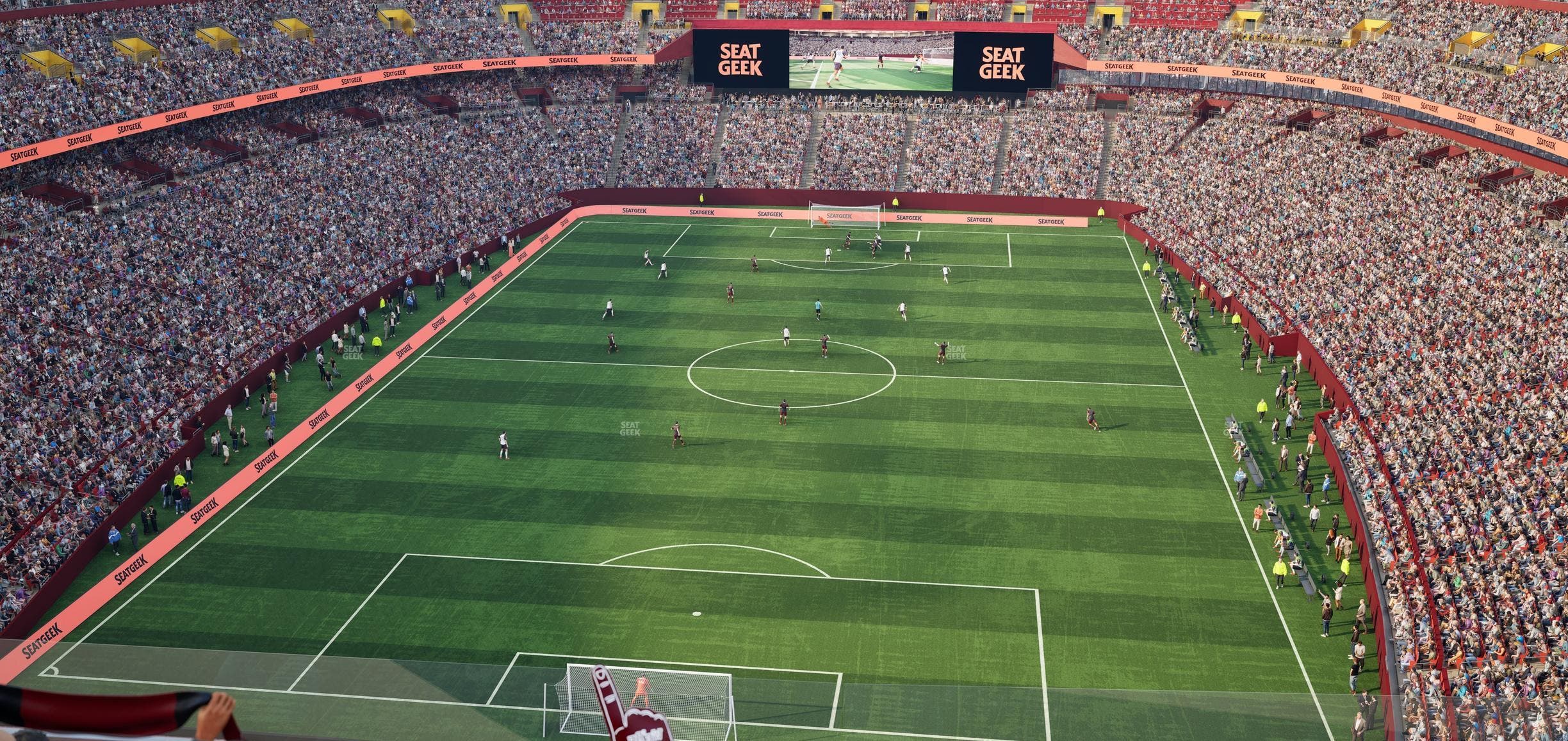 Northwest Stadium - Section 413 Seat View