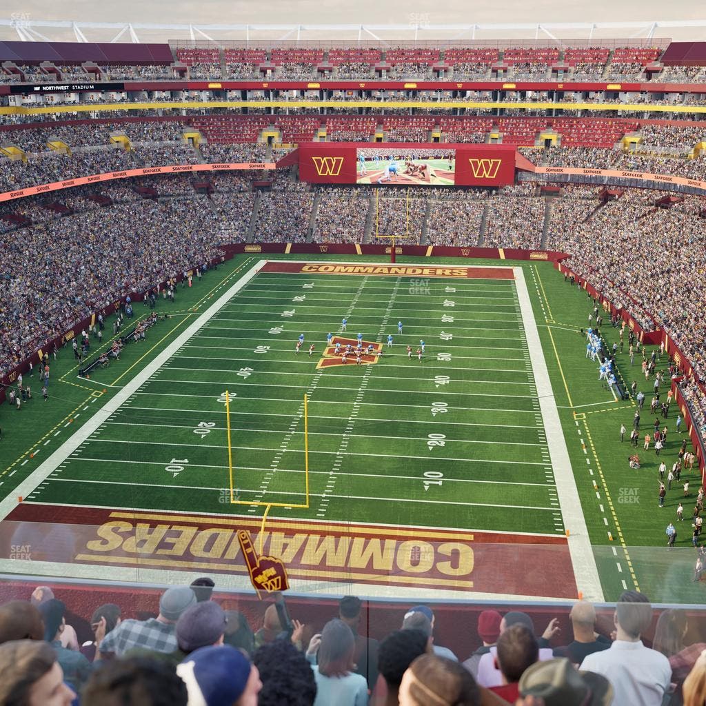 Northwest Stadium - Section 413 Seat View