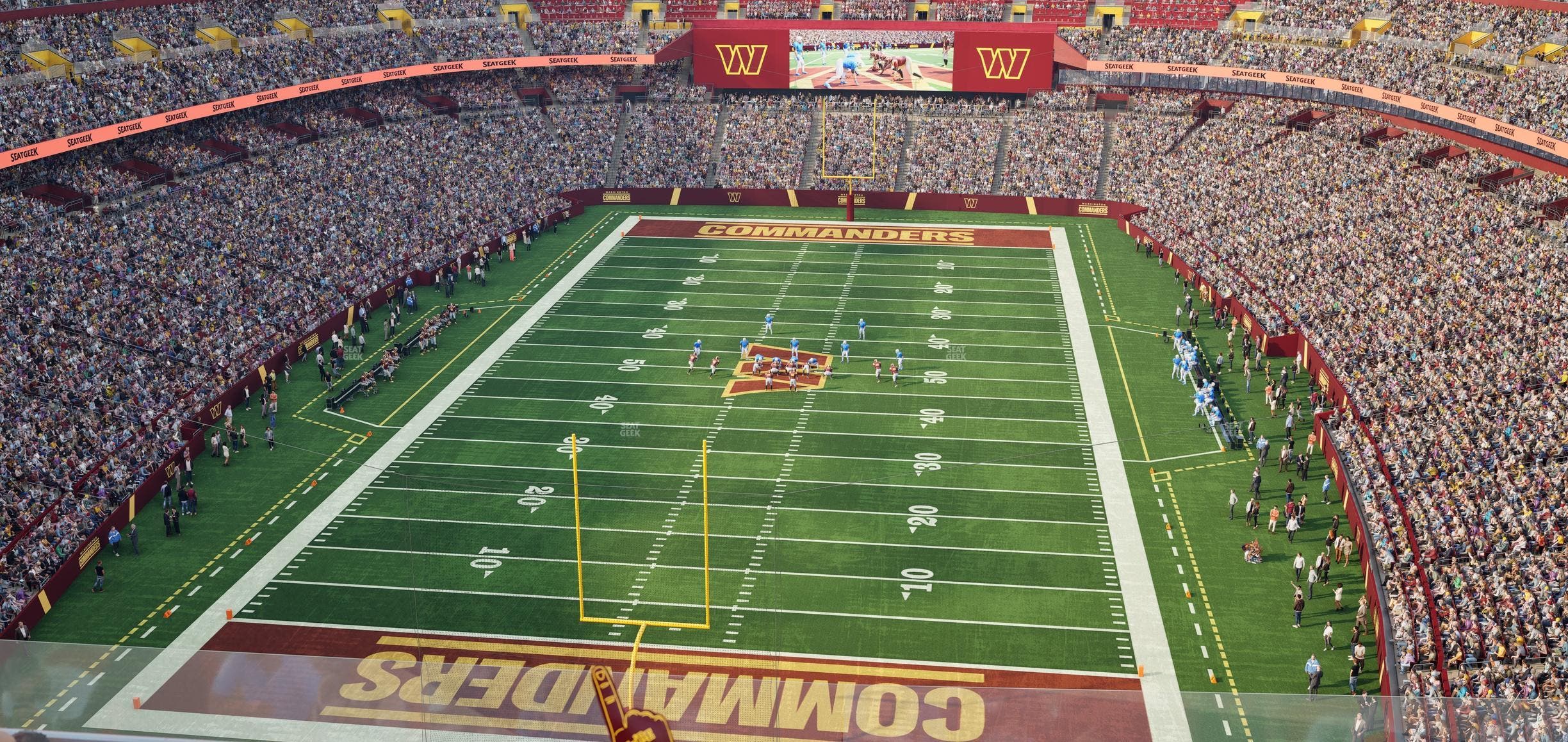 Northwest Stadium - Section 413 Seat View