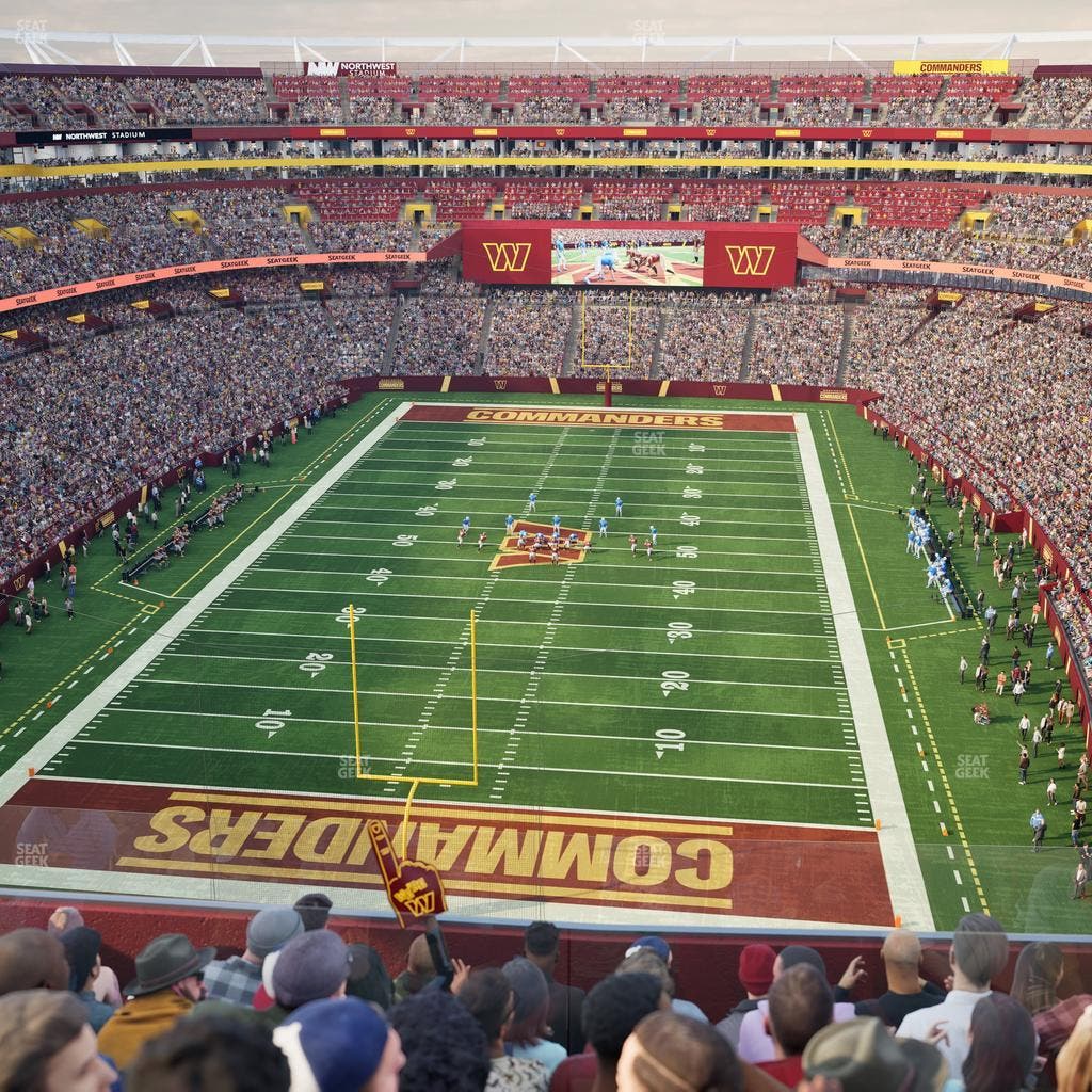 Northwest Stadium - Section 413 Seat View