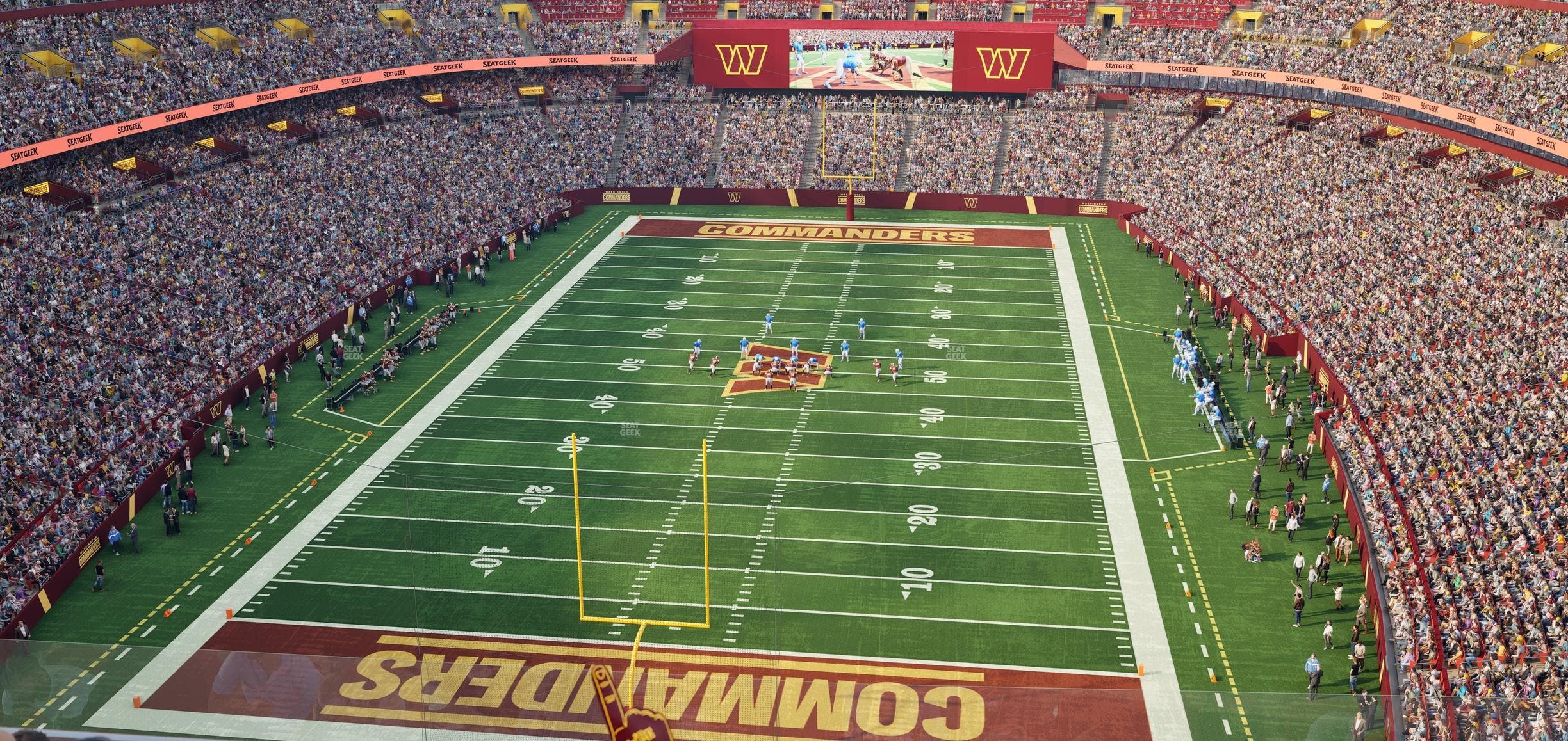 Northwest Stadium - Section 413 Seat View