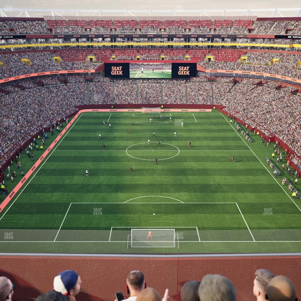 Northwest Stadium - Section 414 Seat View