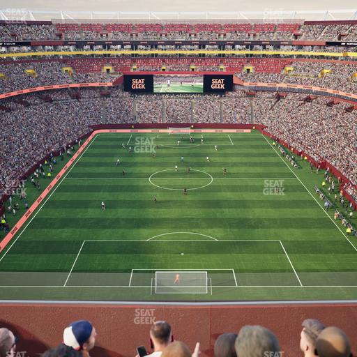 Northwest Stadium - Section 414 Seat View