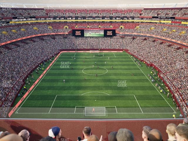 Northwest Stadium - Section 414 Seat View