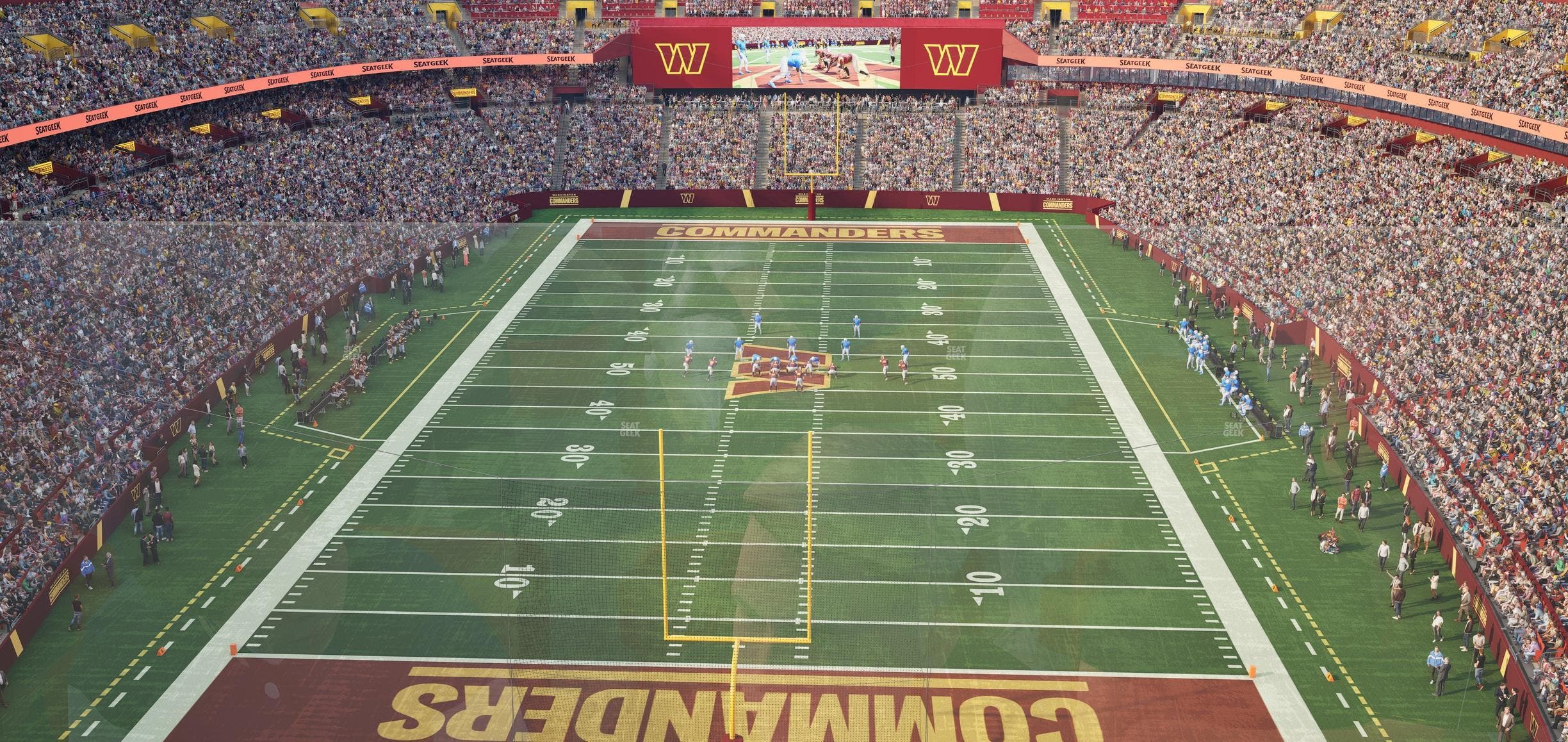 Northwest Stadium - Section 414 Seat View