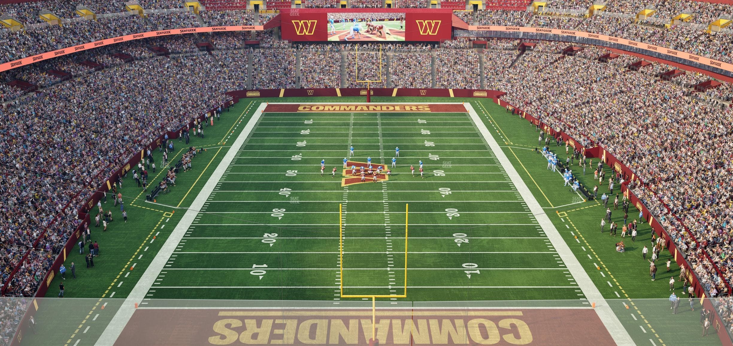 Northwest Stadium - Section 414 Seat View