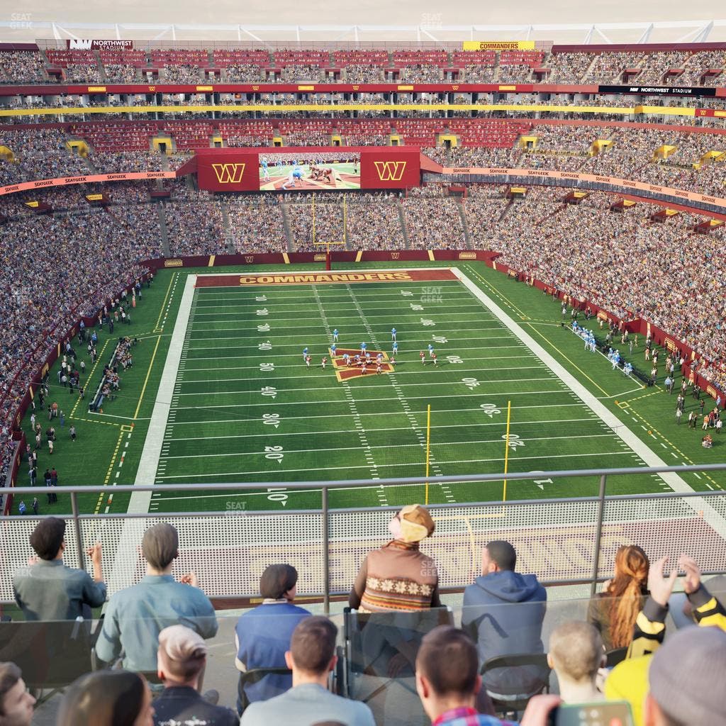 Northwest Stadium - Section 415 Seat View