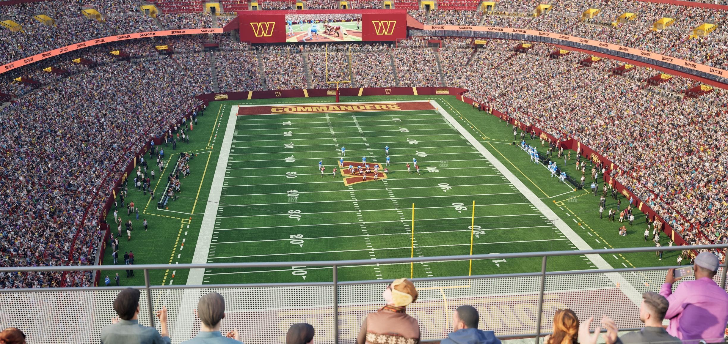 Northwest Stadium - Section 415 Seat View