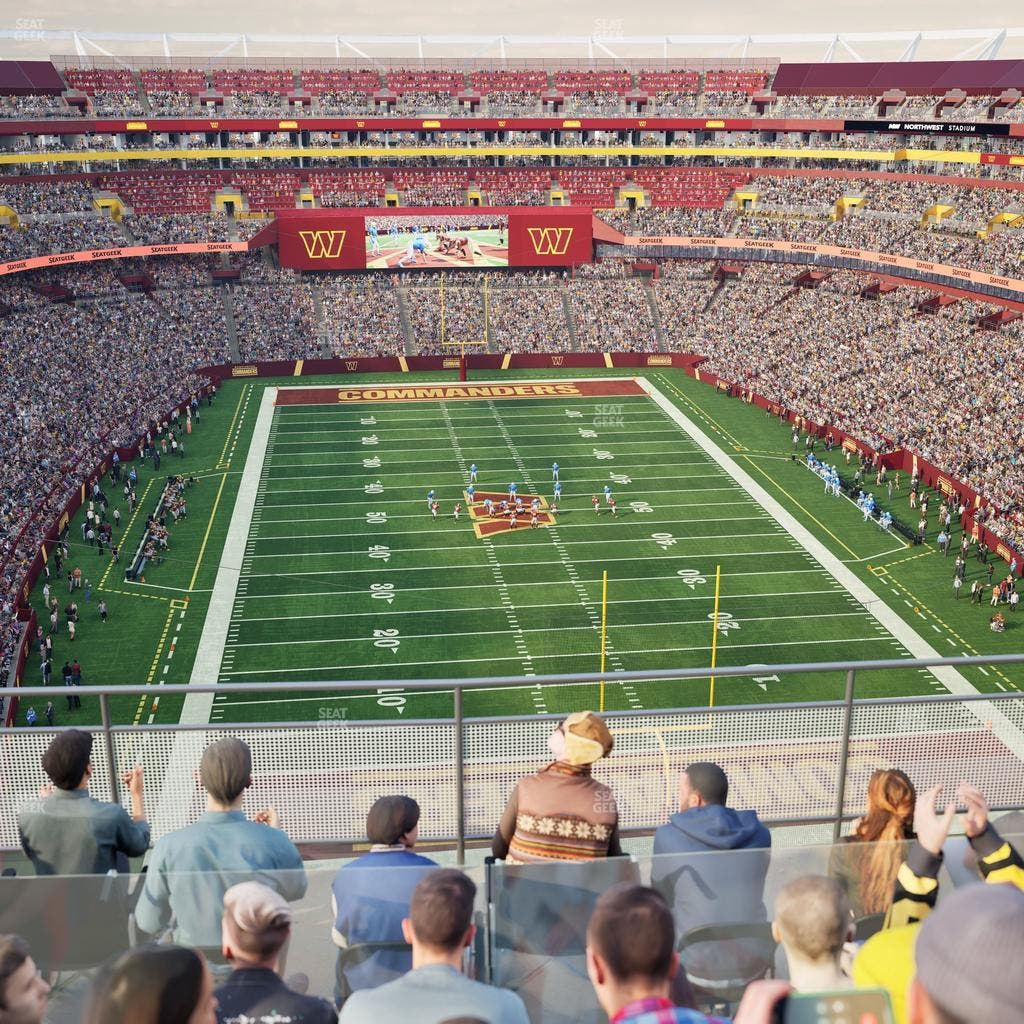 Northwest Stadium - Section 415 Seat View