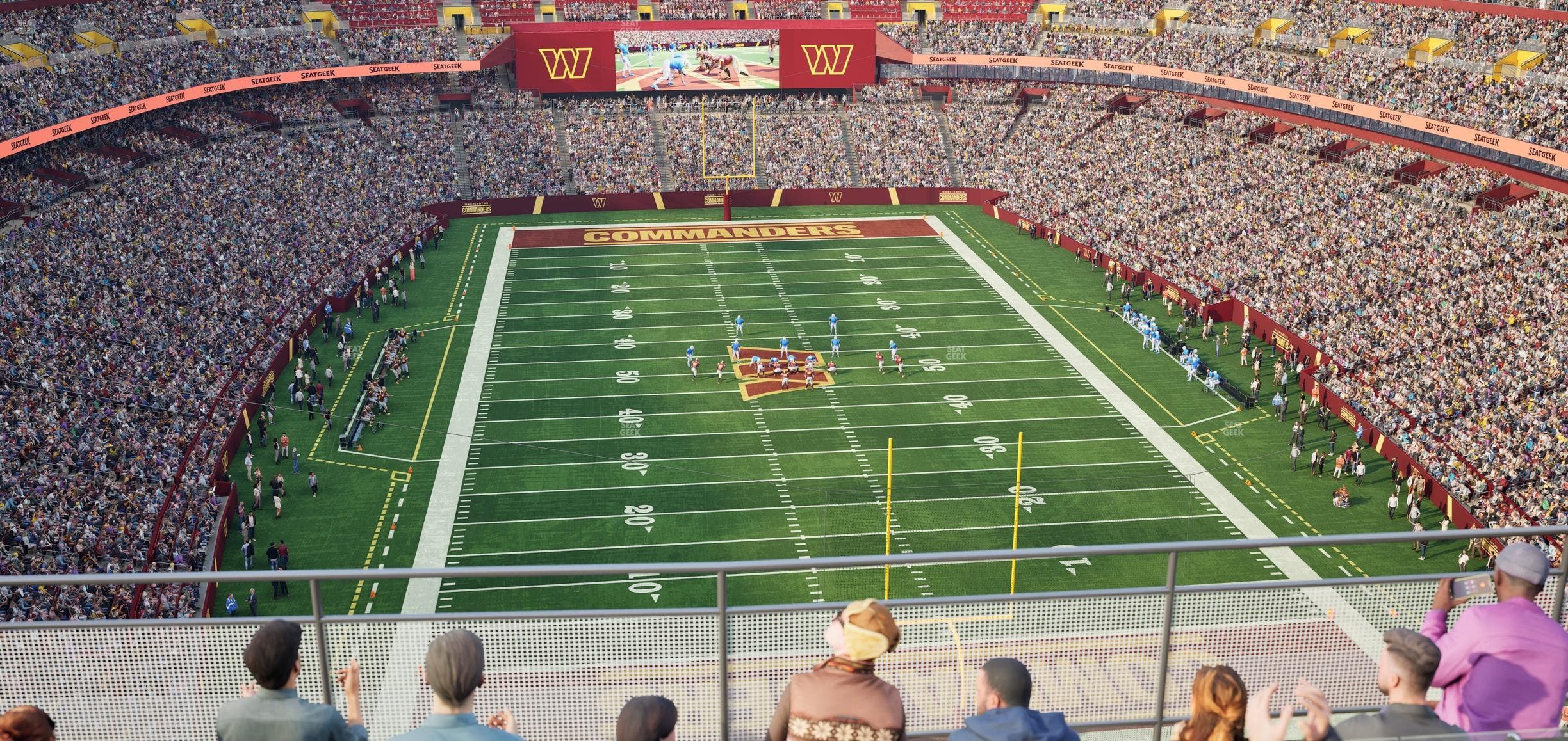 Northwest Stadium - Section 415 Seat View
