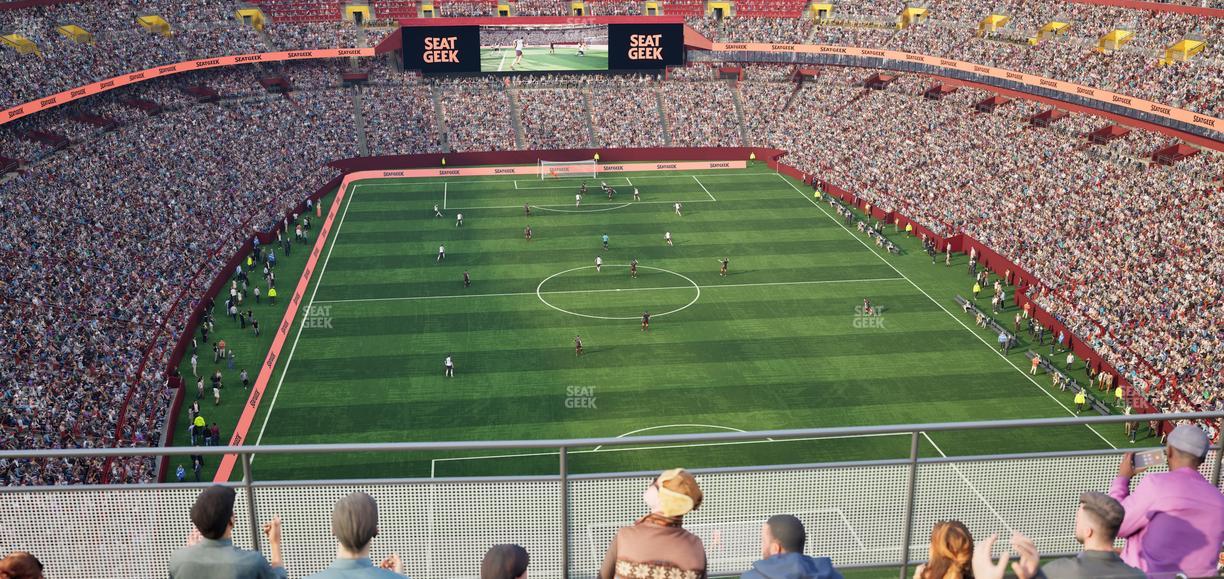 Northwest Stadium - Section 415 Seat View