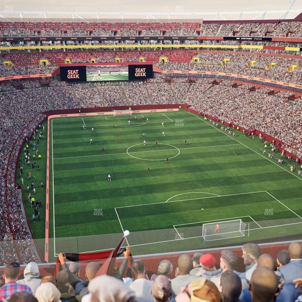 Northwest Stadium - Section 416 Seat View