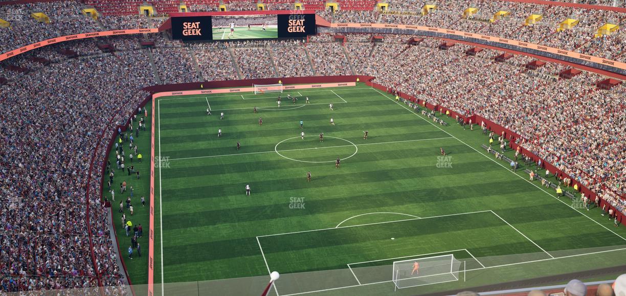 Northwest Stadium - Section 416 Seat View