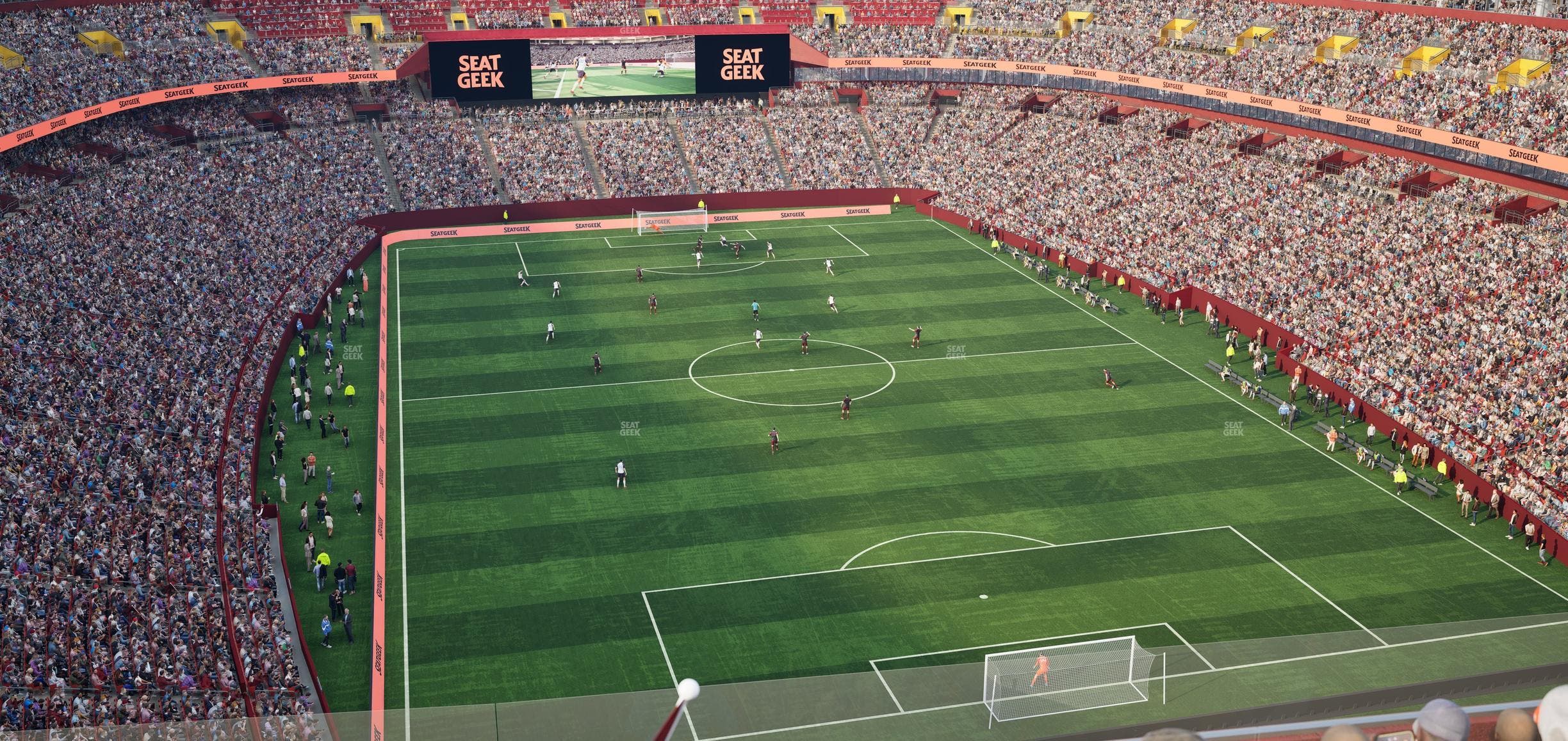 Northwest Stadium - Section 416 Seat View