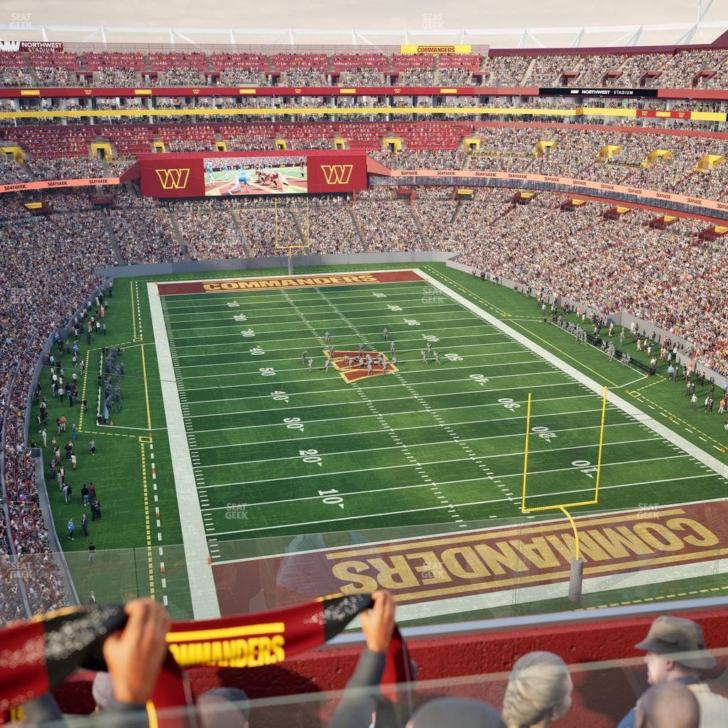 Northwest Stadium - Section 416 Seat View