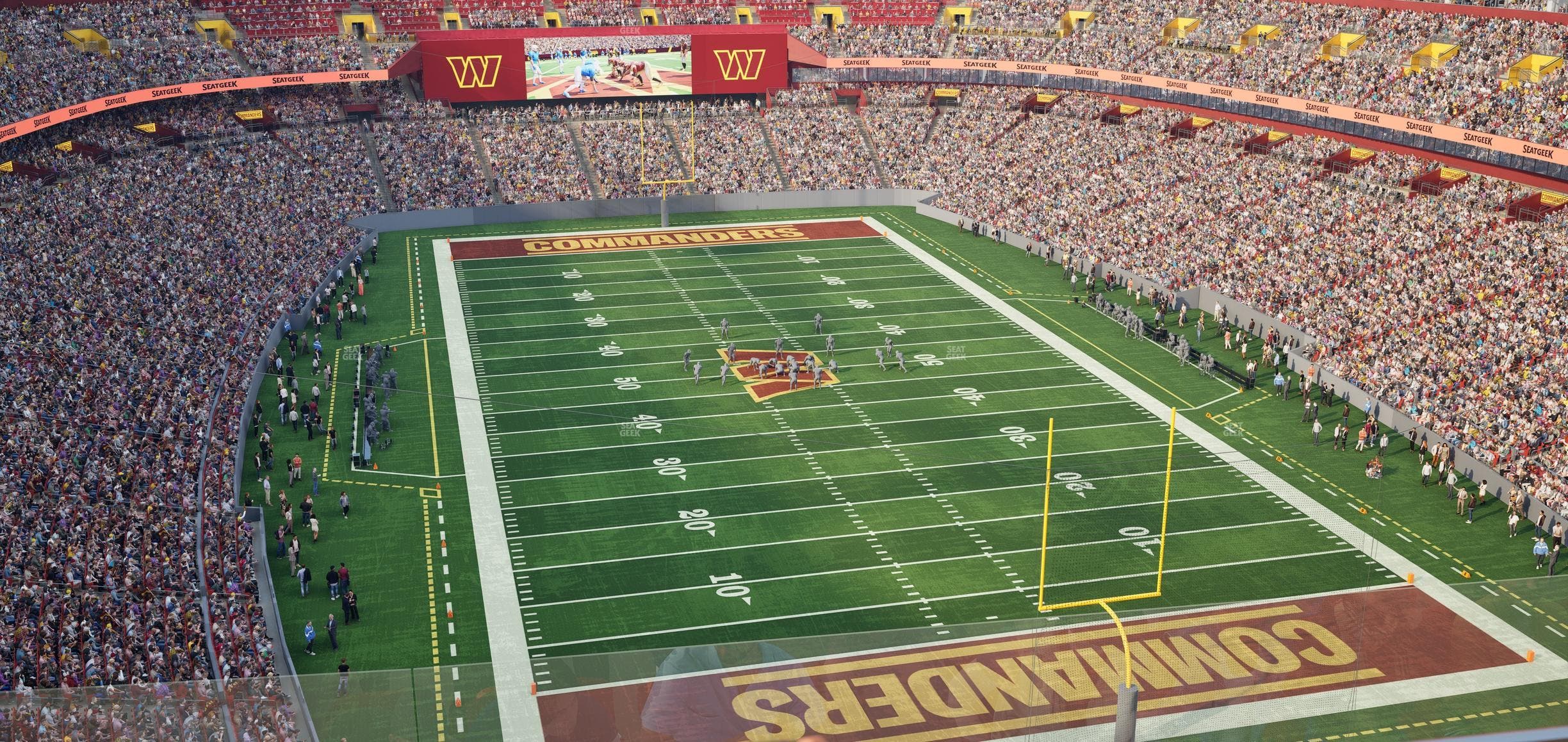 Northwest Stadium - Section 416 Seat View