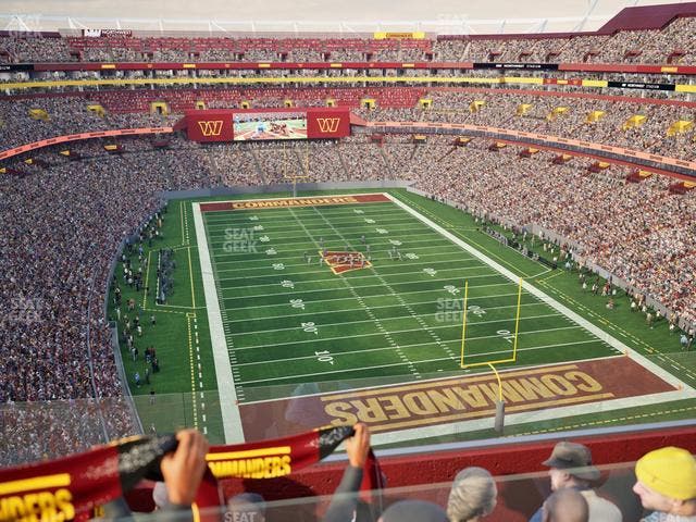 Northwest Stadium - Section 416 Seat View