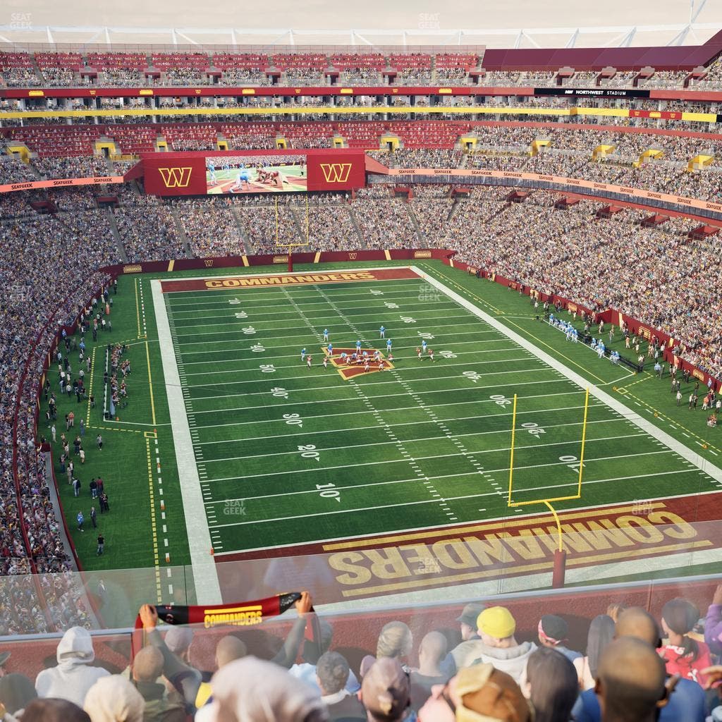 Northwest Stadium - Section 416 Seat View