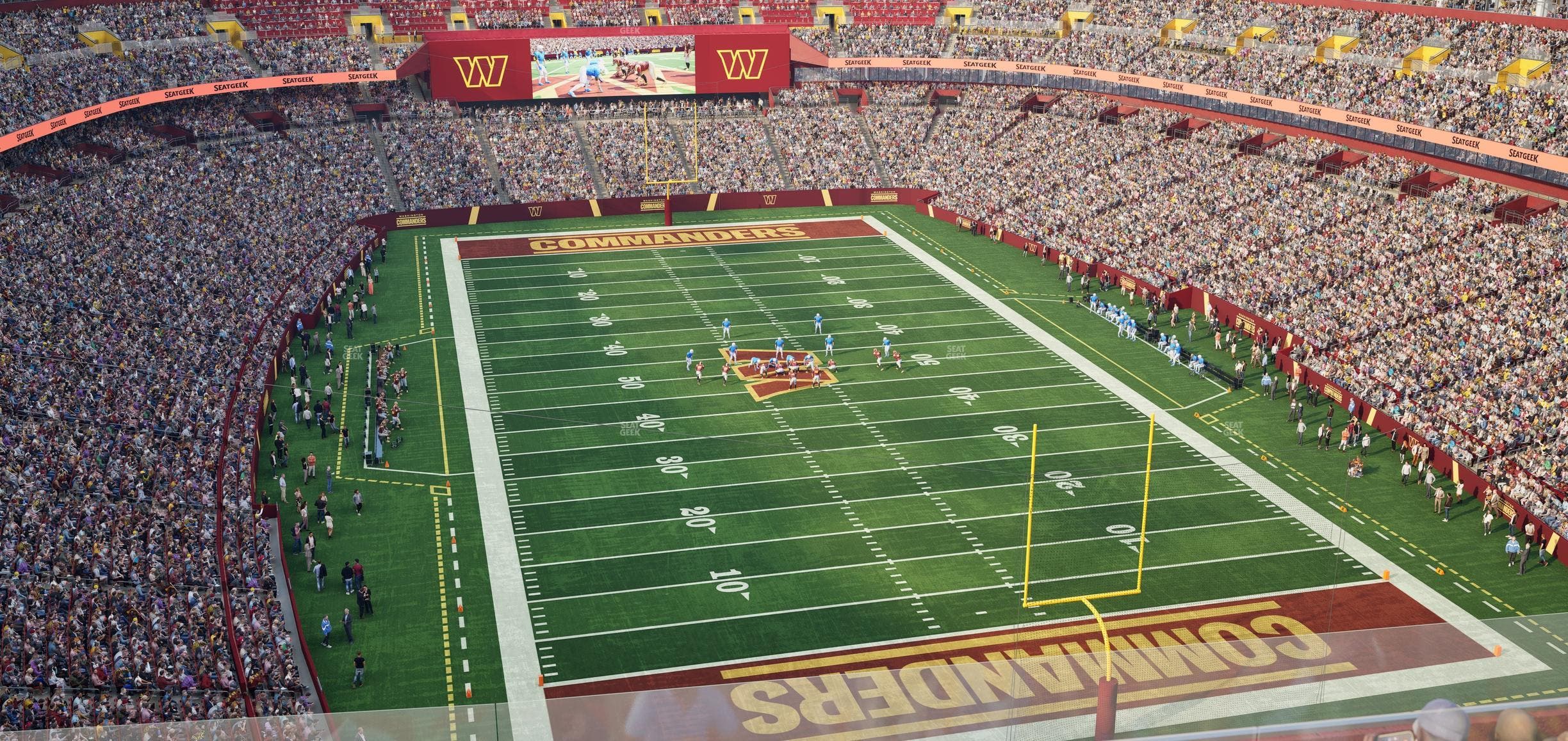 Northwest Stadium - Section 416 Seat View