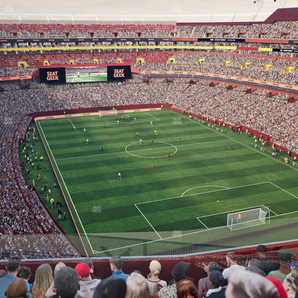 Northwest Stadium - Section 417 Seat View