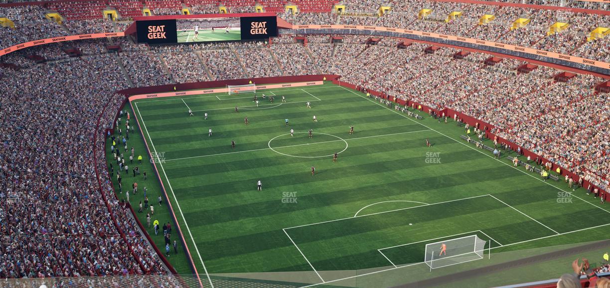 Northwest Stadium - Section 417 Seat View